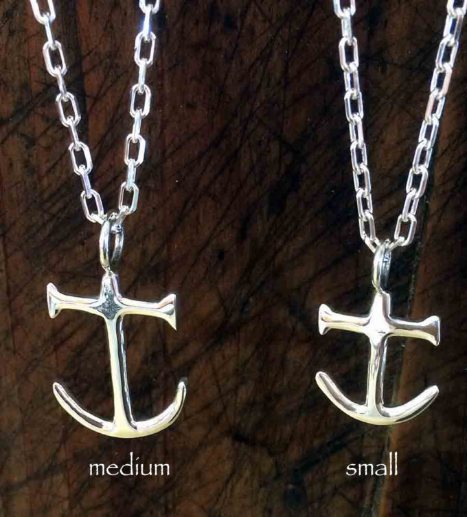 sterling silver Mariner's Cross