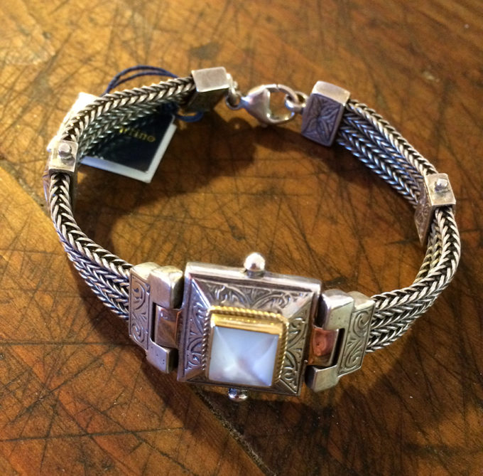 Mother of Pearl bracelet by Konstantino Treasures FINAL SALE-0