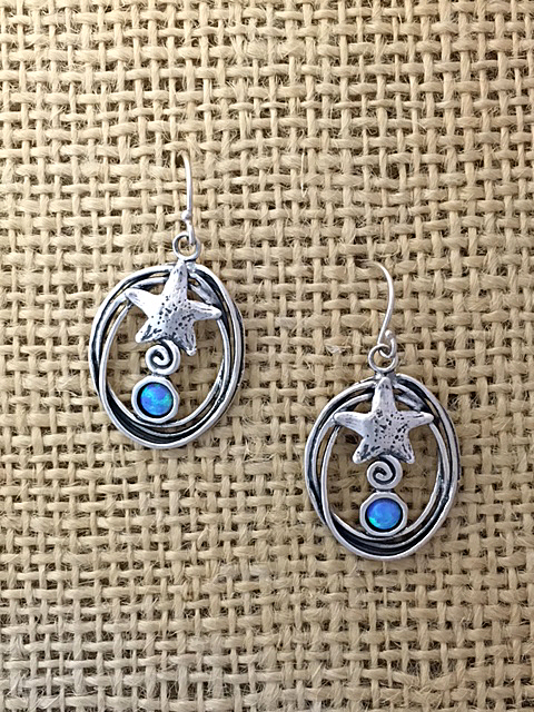 Under the Sea earrings by Zuman Jewelry (french wires)