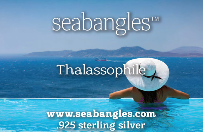 Thalassophile, woman in pool seabangles image